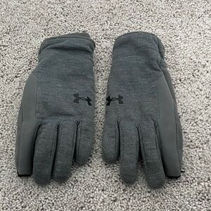 Under Armour Charcoal and Black Gloves
